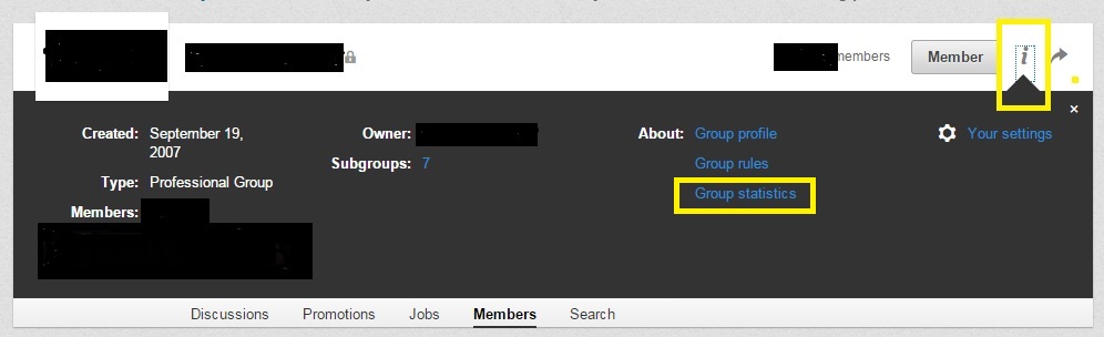 i-settings-on-LinkedIn-Group How to leverage LinkedIn groups to accelerate your executive job search