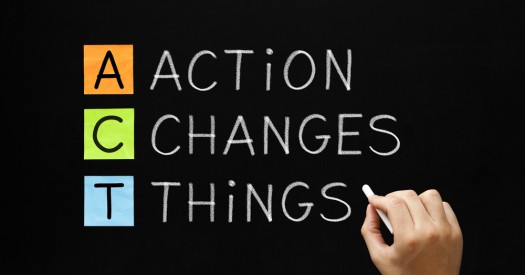 ACTION-CHANGES-THINGS Research vs Action in your executive job search
